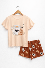 Pijama de Short con diseño