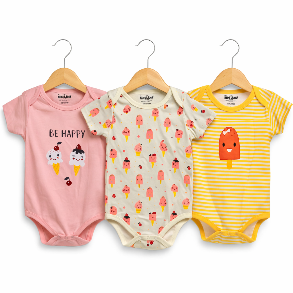 Set de bodys para bebé