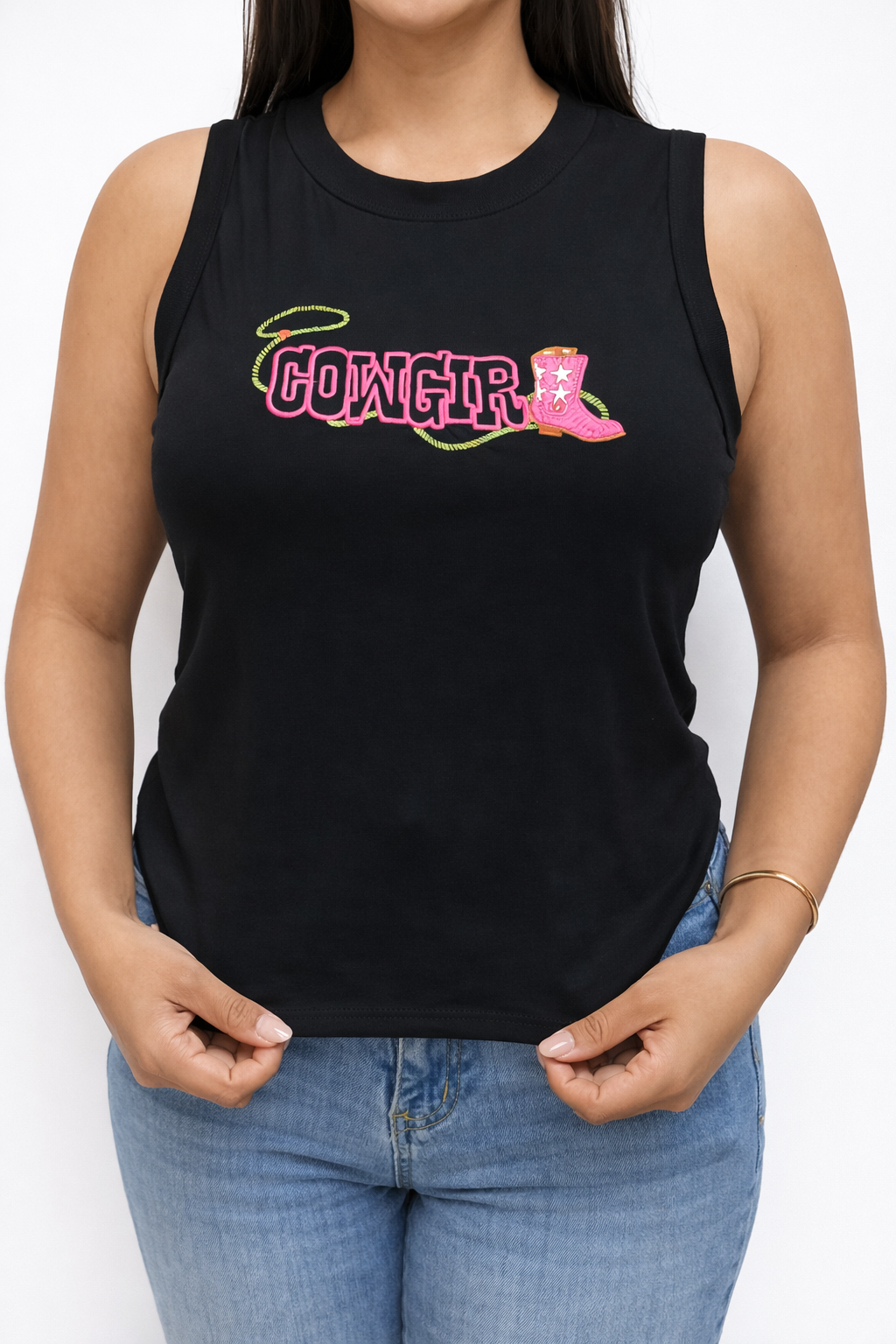 Blusa de tirantes Cowgirl
