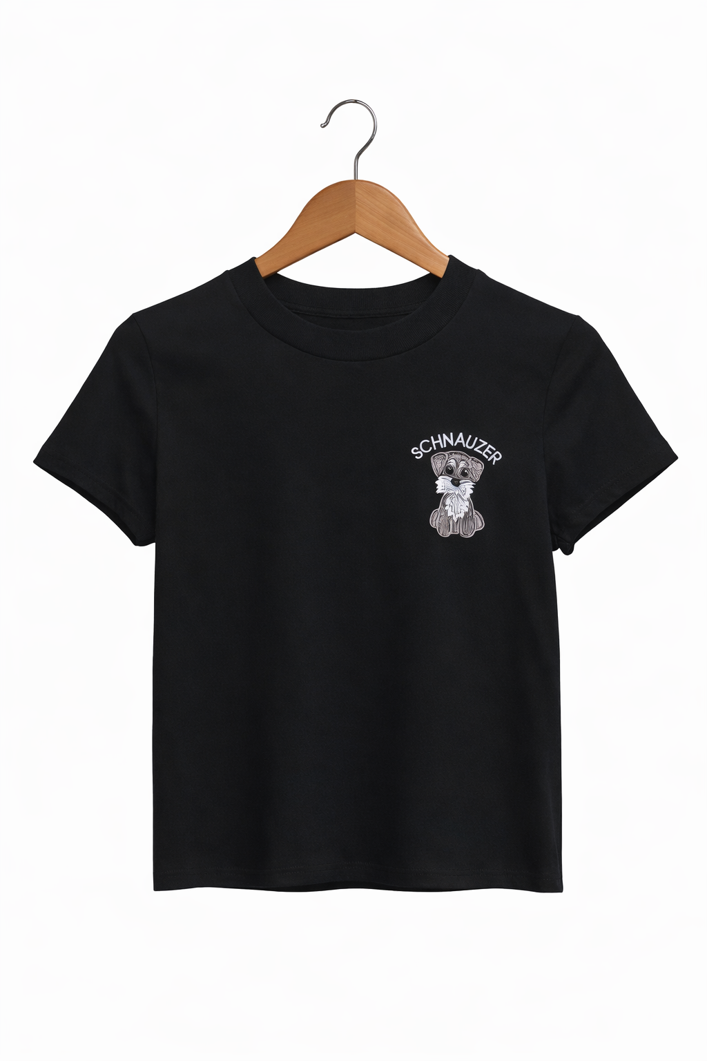 Blusa Estampado de Schnauzer