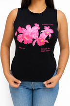 Blusa de tirantes floral