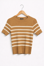 Blusa Básica de Rayas