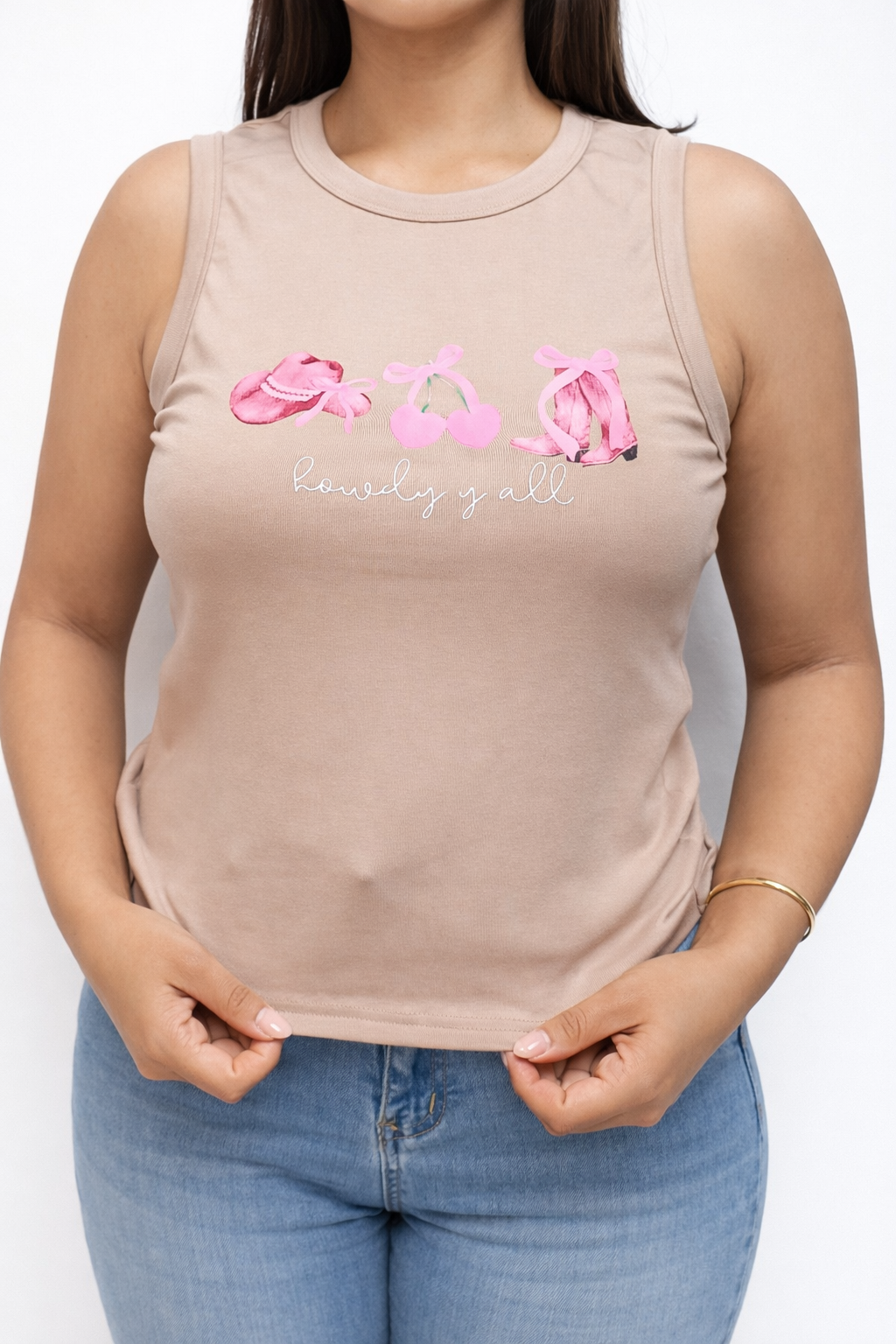 Blusa sin mangas “Lovely Y’all”