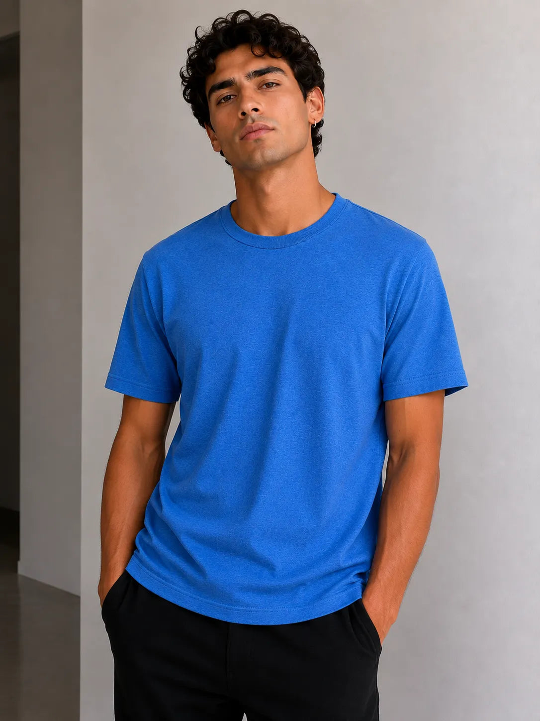 Camisa básica lisa unisex