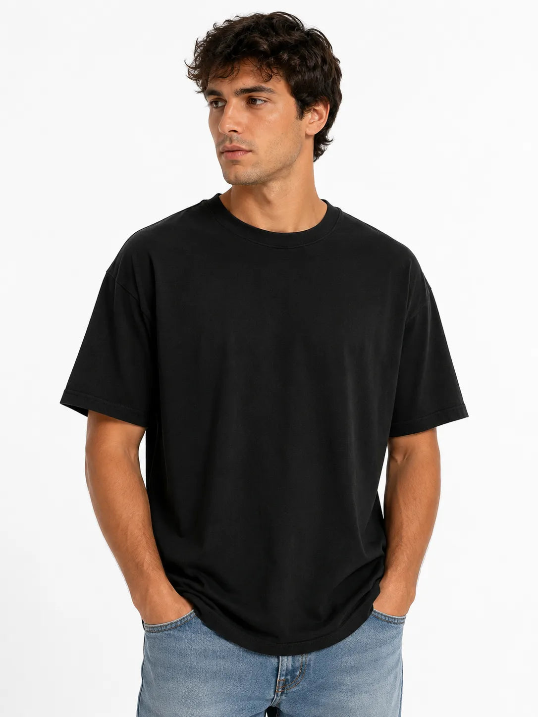 Camisa básica lisa unisex