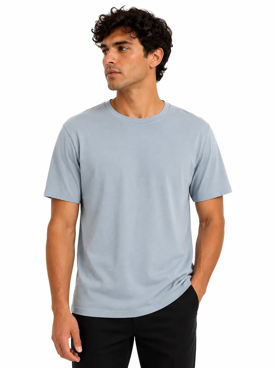 Camisa básica lisa unisex