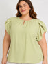 Blusa casual plus size
