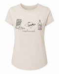 Blusa básica vaquera