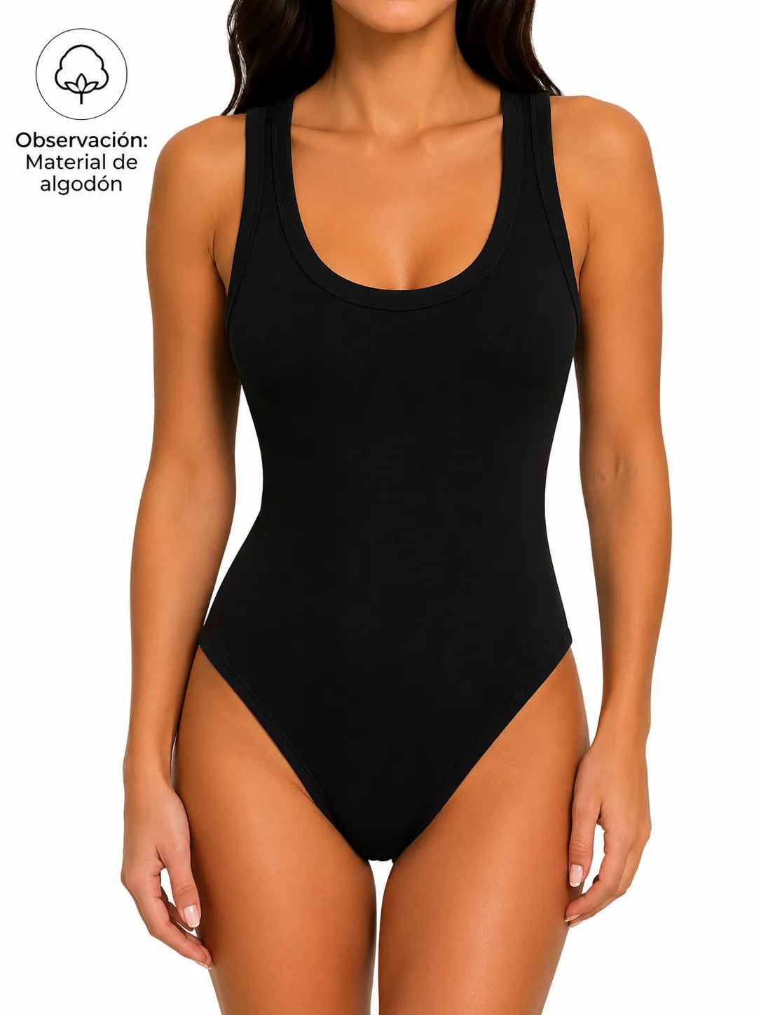 Body básico de algodón