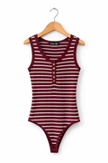 Bodysuit de rayas