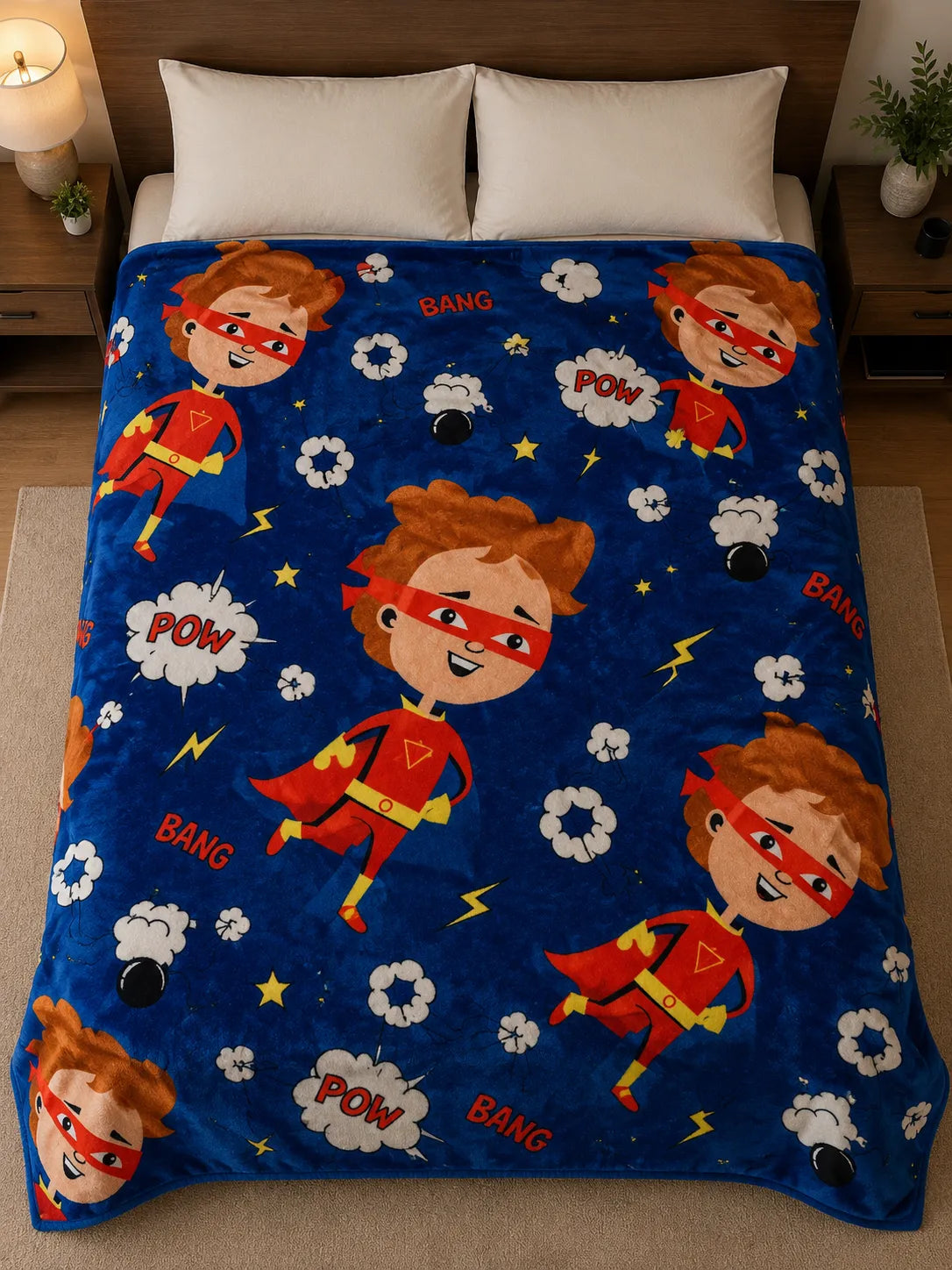 Cobija infantil Superheroes