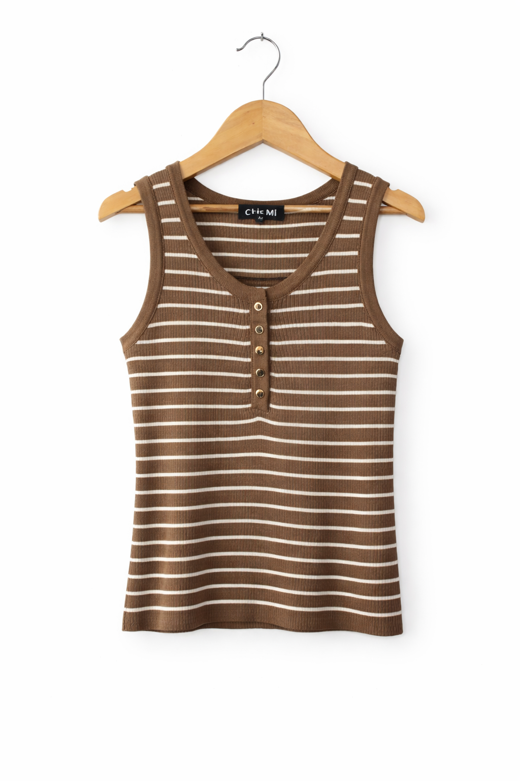 Blusa de tirantes con rayas