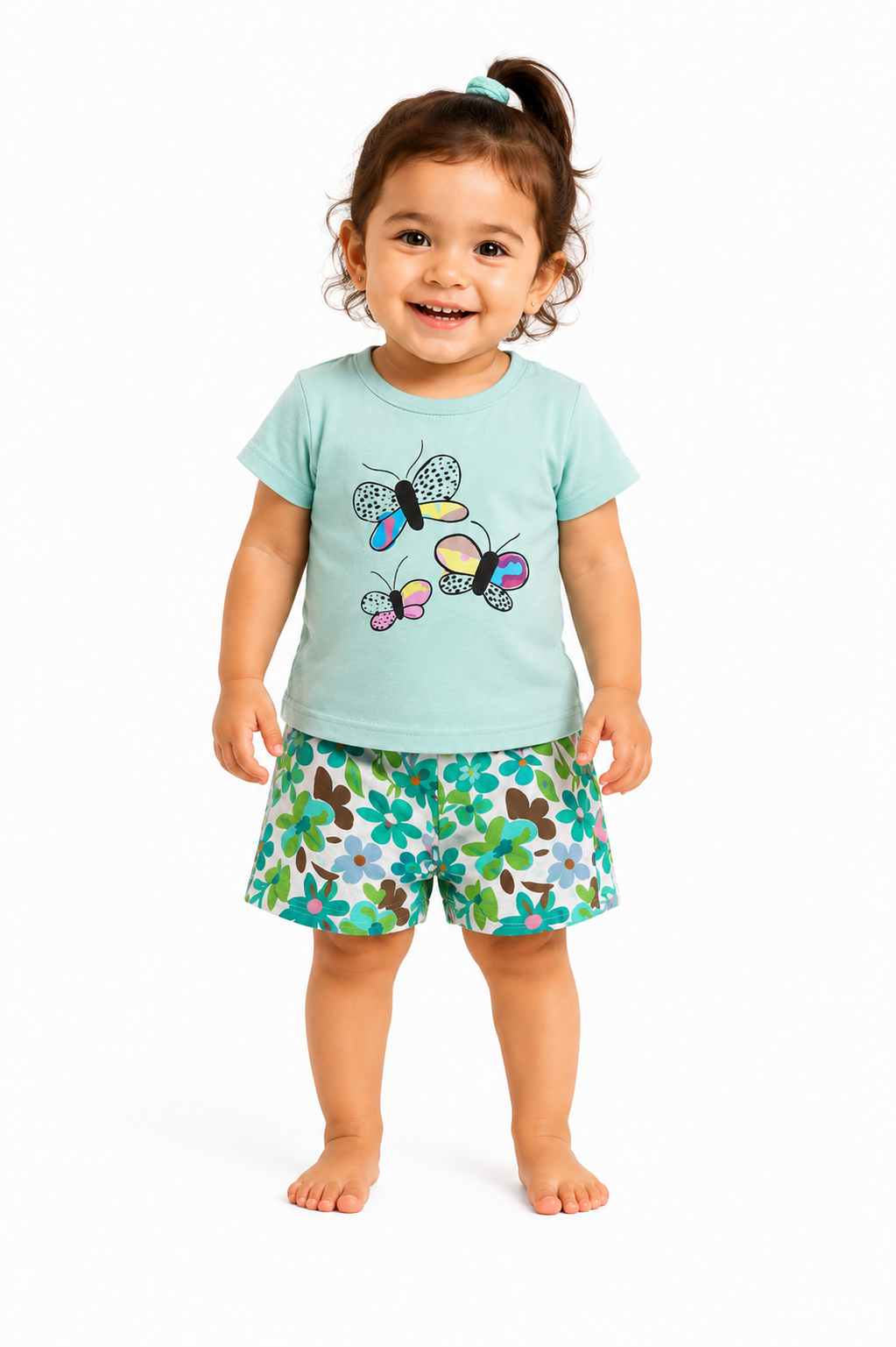 Conjunto Flores Mariposa