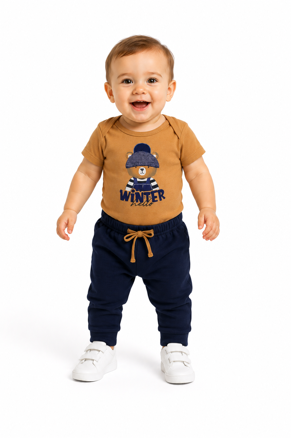 Conjunto niño oso