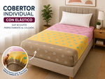 Cobertor individual pastel
