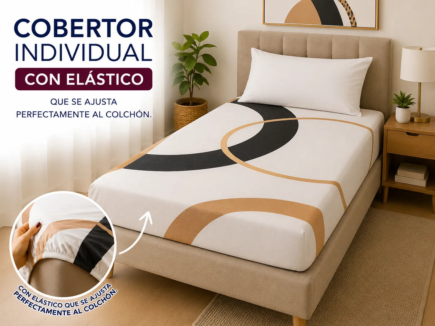 Cobertor diseño abstracto