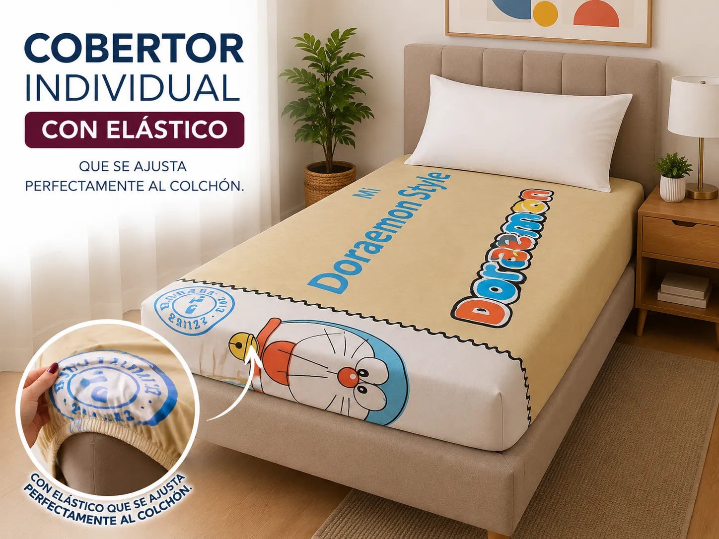 Cobertor Doraemon
