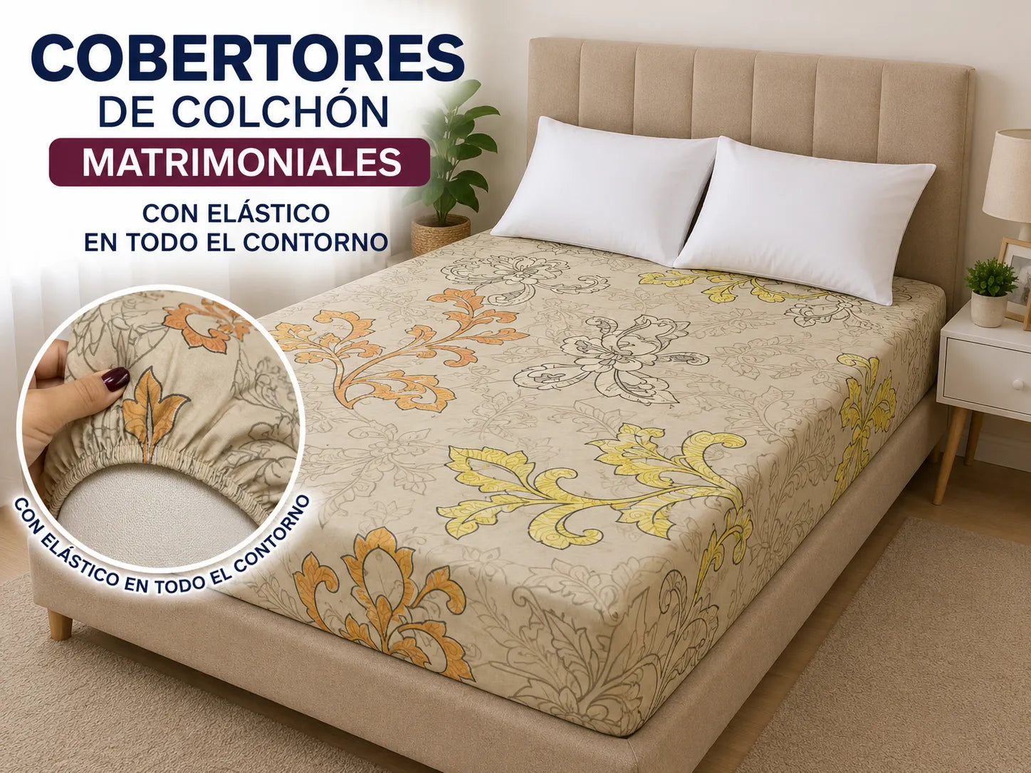 Cobertor ornamental matrimonial