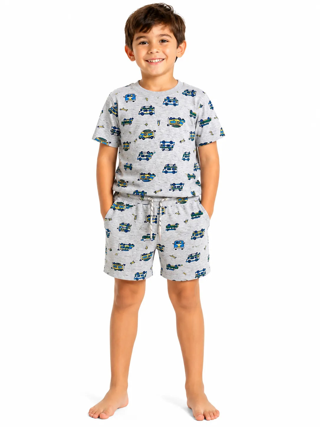 Conjunto de verano cars kids