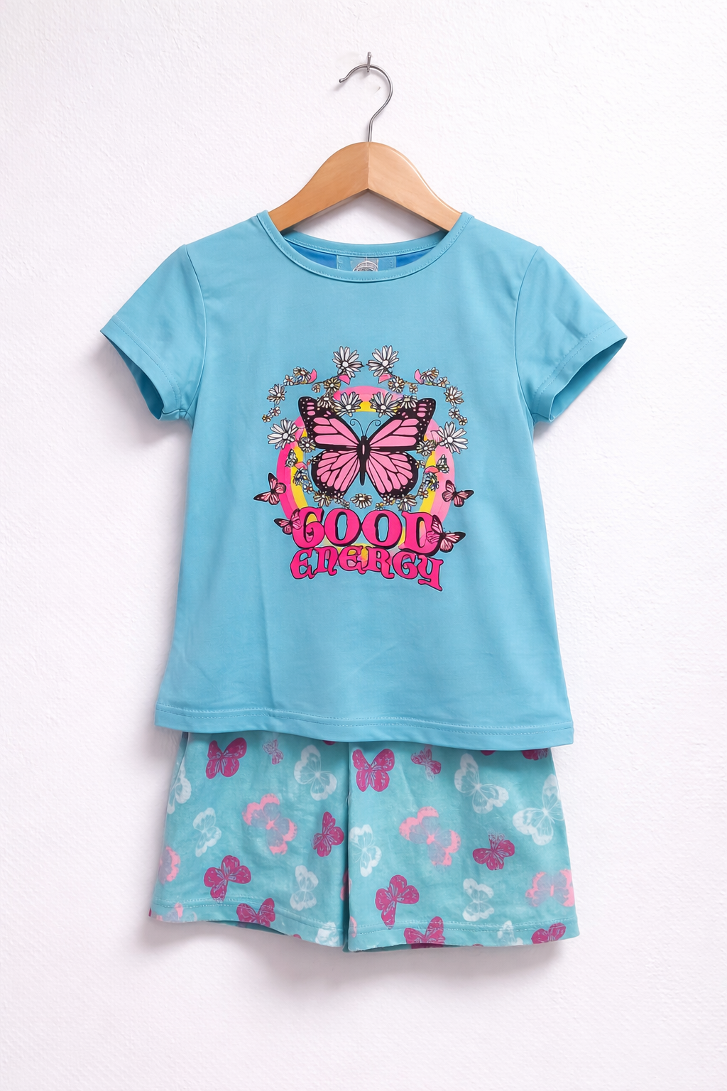 Conjunto niña mariposa