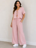 Set de blusa y palazzo elegance