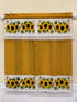 Cortina de cocina  Girasol