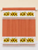 Cortina de cocina  Girasol