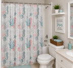 Cortina de baño estampada