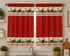 Cortina de cocina frutal