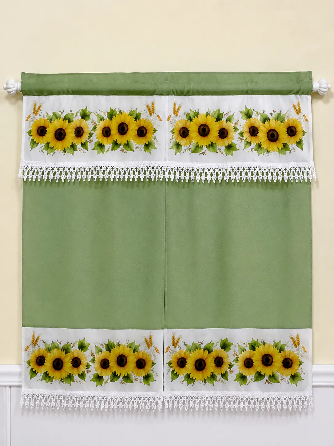 Cortina de cocina  Girasol