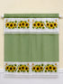 Cortina de cocina  Girasol