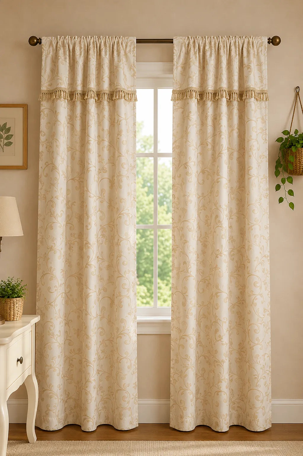 Cortina de satin