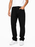Jeans caballero mezclilla color azul y negro.