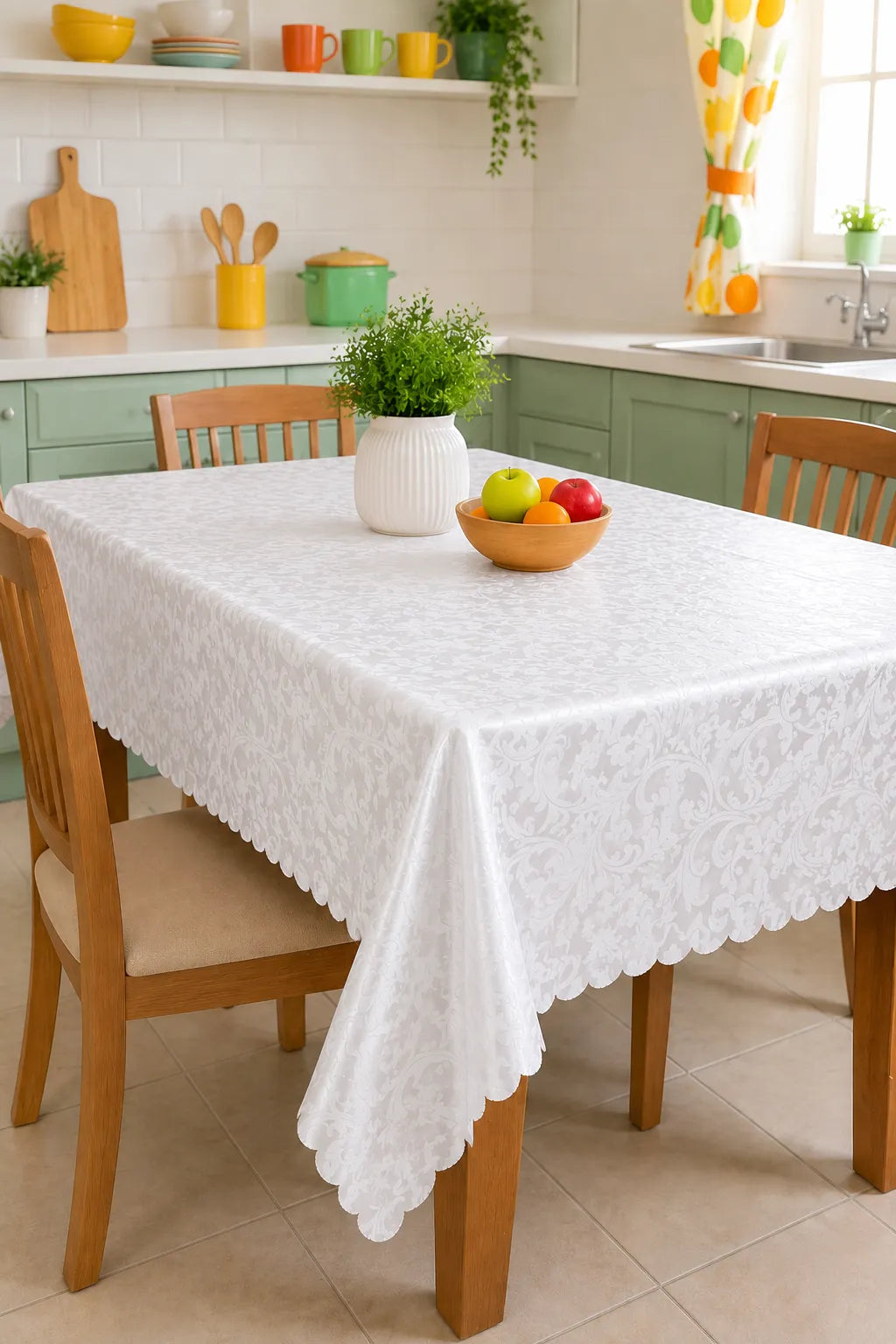 Mantel estilo picnic