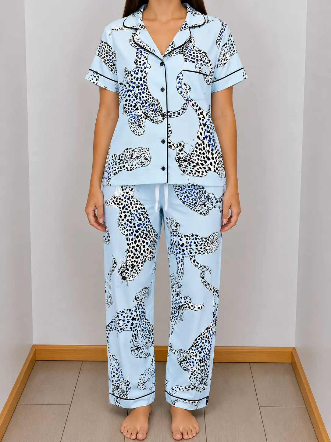 Pijama de botones Selva Encantada