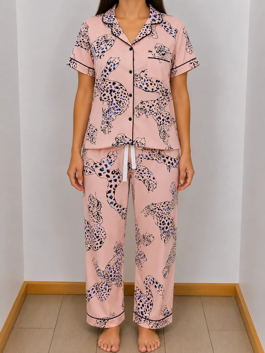 Pijama de botones Selva Encantada