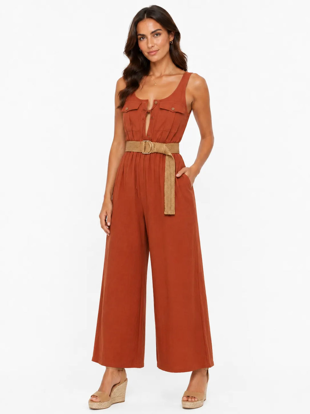 Jumpsuit elegancia fluida