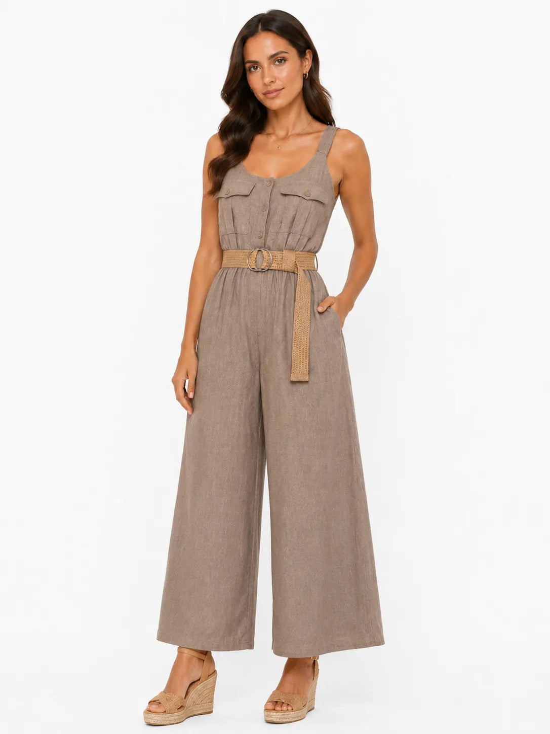 Jumpsuit elegancia fluida