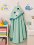 Paño infantil con capucha