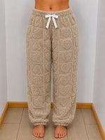 Pantalón de pijama de felpa