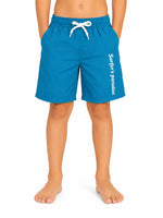 Pantaloneta de baño lisa de niño