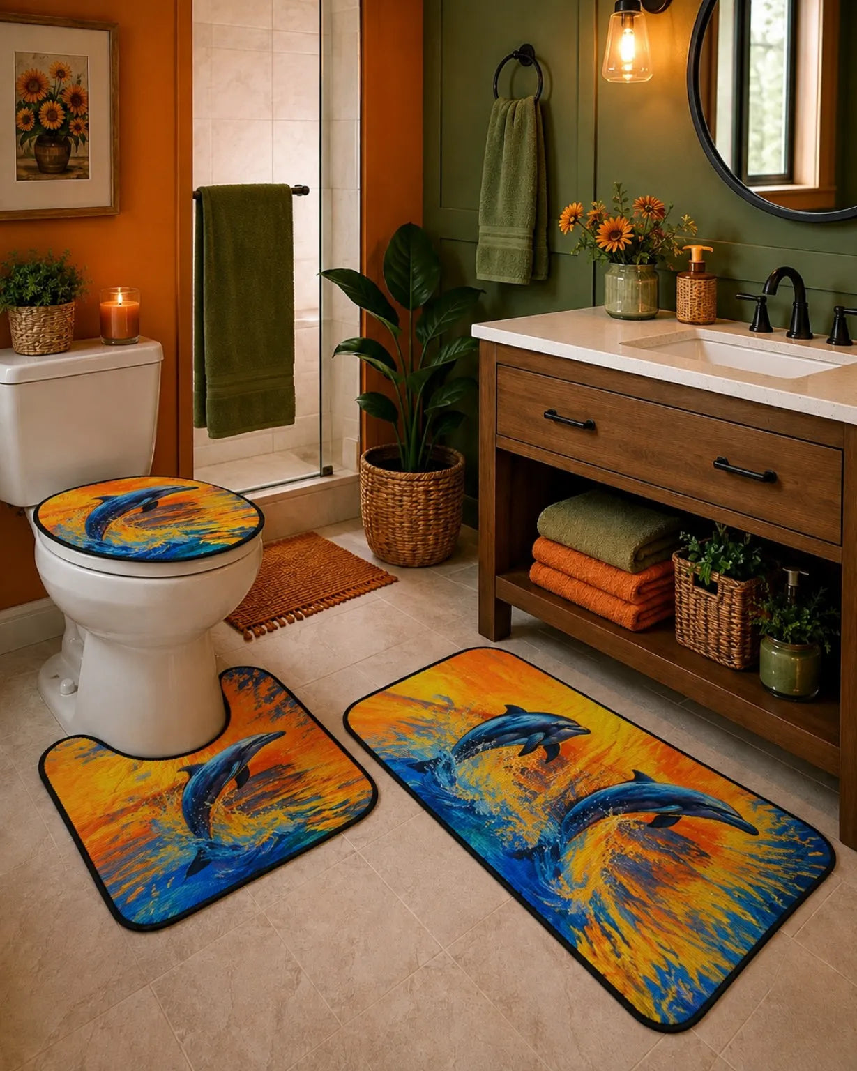 Set de baño premium 3 piezas