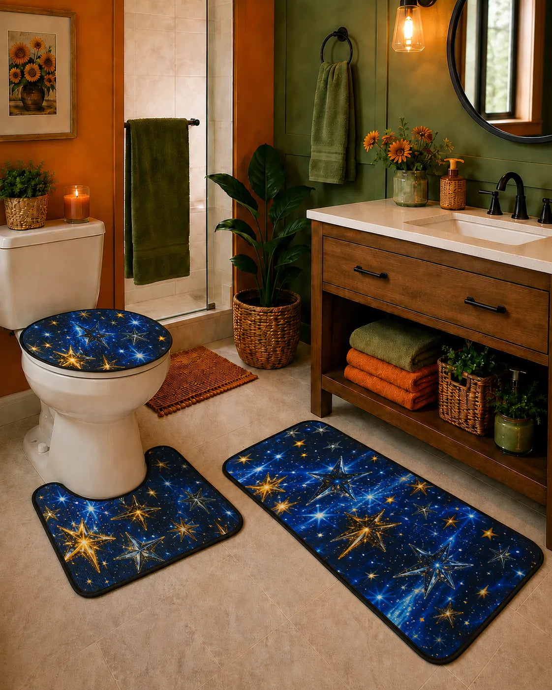 Set de baño premium 3 piezas