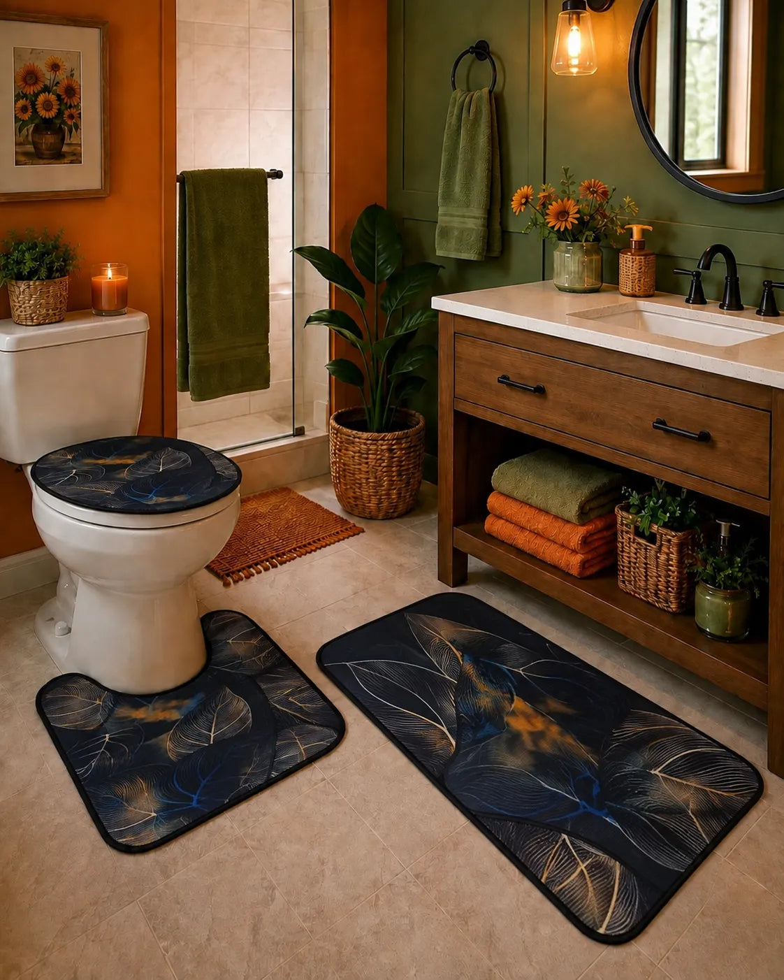 Set de baño premium 3 piezas
