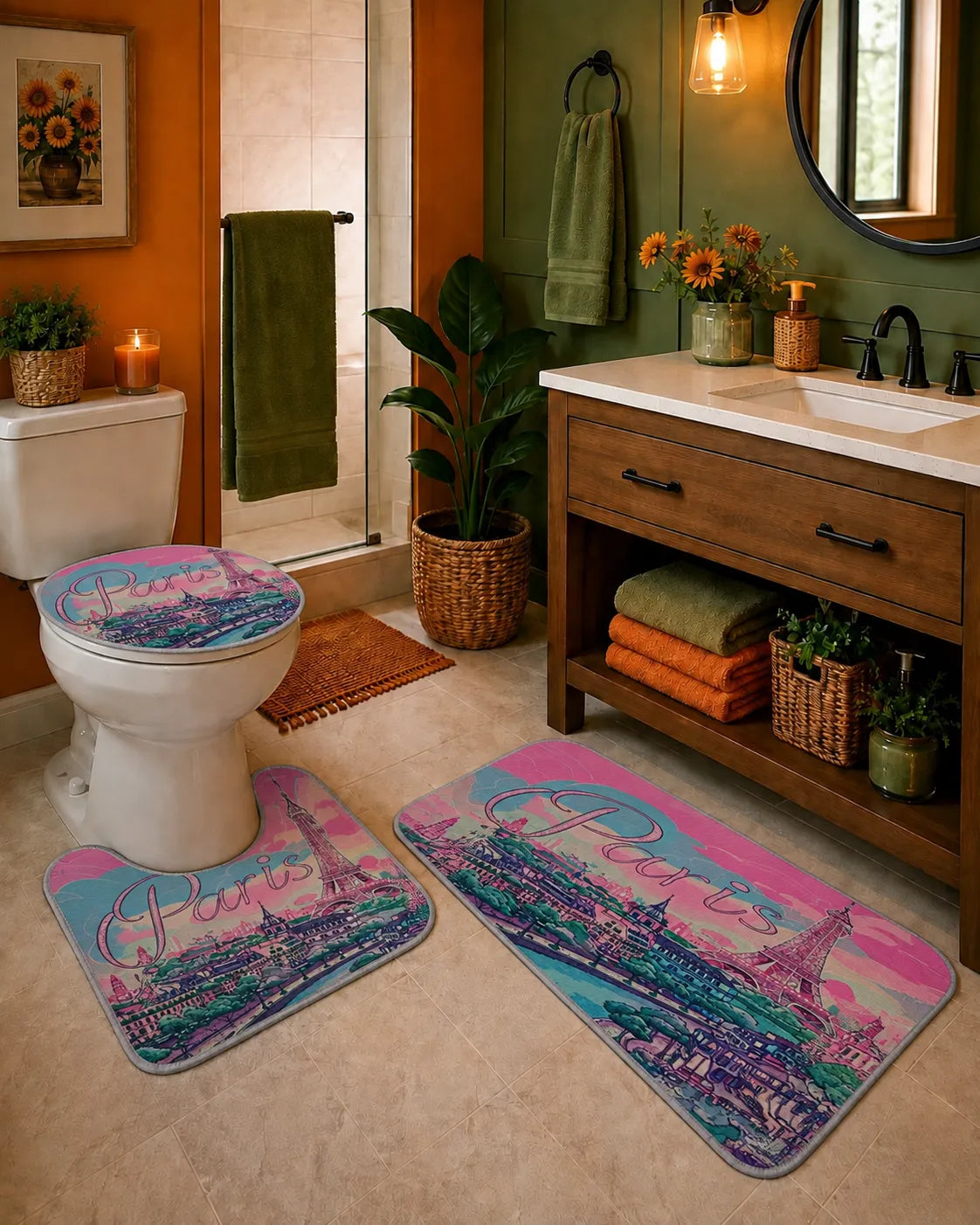 Set de baño premium 3 piezas