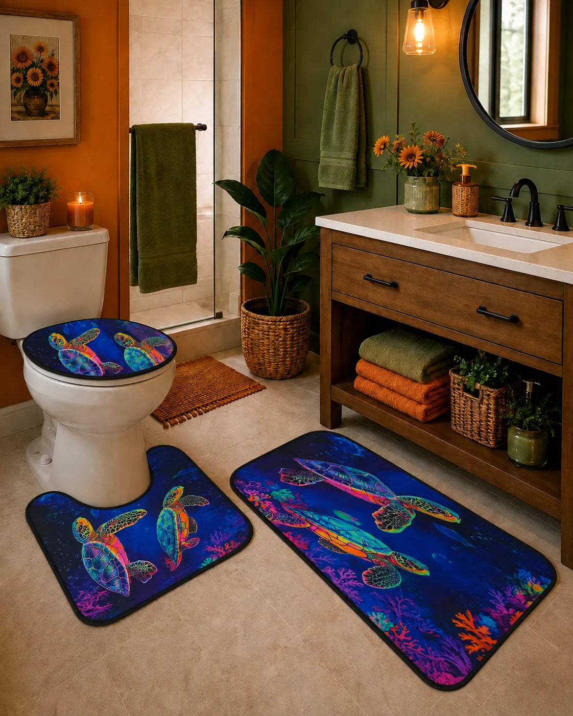 Set de baño premium 3 piezas
