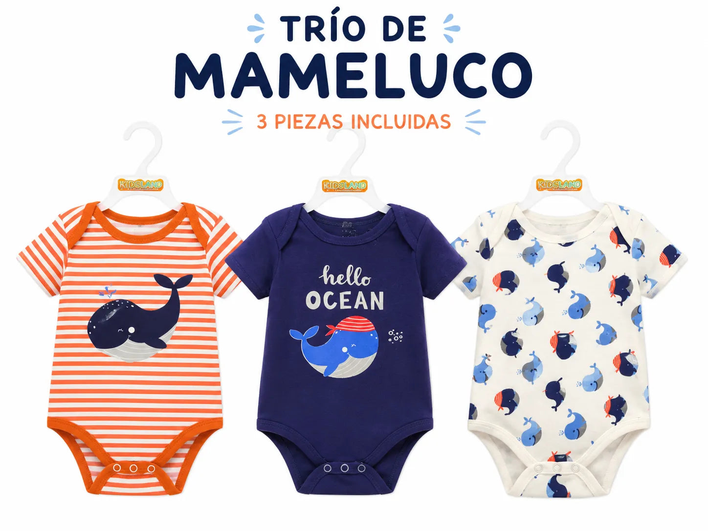 Trio mameluco temática maritima