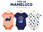 Trio mameluco temática maritima