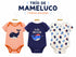 Trio mameluco temática maritima