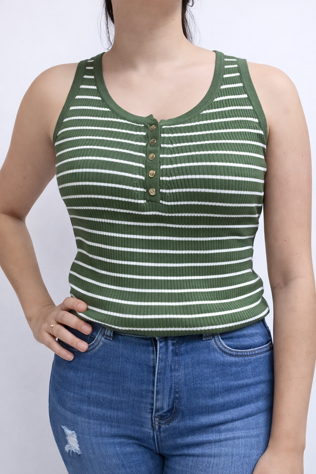 Bodysuit de rayas